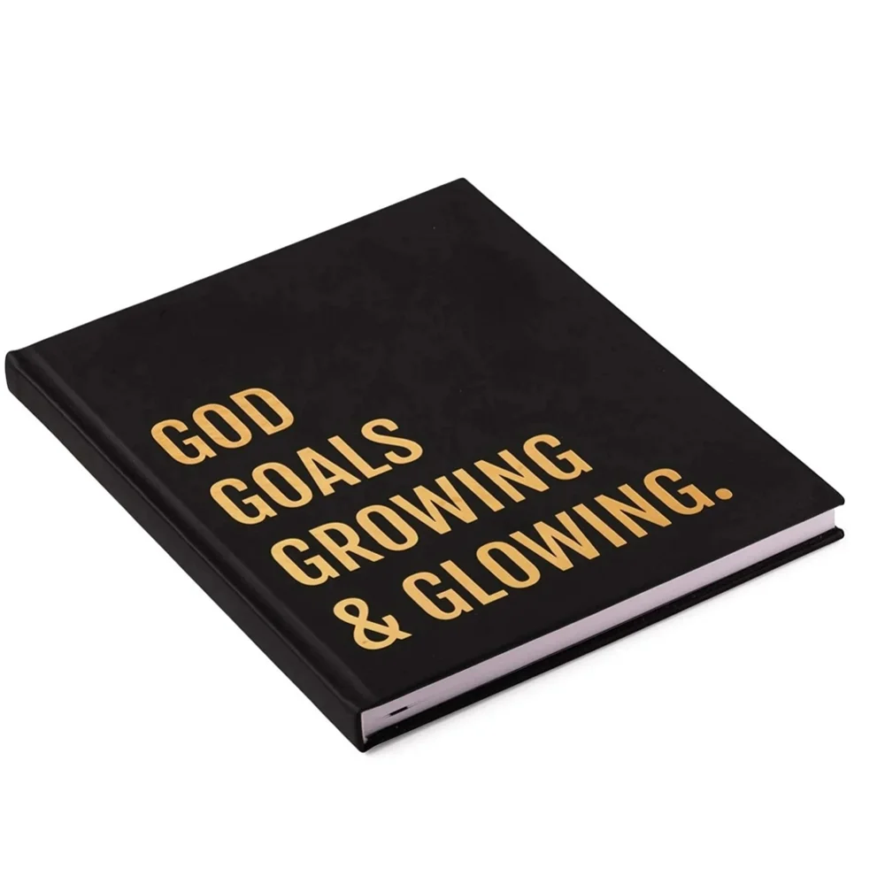 NWT Black and Gold Inspirational Journal